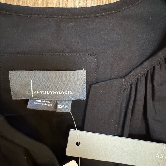 Adorable Anthropologie Black Dress size XXSP - Picture 4 of 5